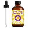 dve herbes Clove Essential Oil (Syzygium aromaticum) with Glass Dropper | Pure | Non-Sticky | Non-Greasy | Lightweight | Men & Women | All Skin Types | Steam Distilled 120ml (4 oz) view 1