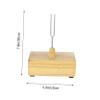 DECHOUS Tuning Fork Resonator Hz Frequency Holder and Rubber Mallet for Sound Healing Experiments view 2