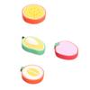BCOATH 4pcs Assorted Scrubbing Sponges Non-Scratch Kitchen Towels for Dish Cleaning Strong Water Absorption for Bowls and Utensils view 1