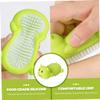 Beaupretty Silicone Scalp Scrubber Brush for Gentle Shower Shampoo Brush Massage Function for and Comfortable Design Hippo view 2