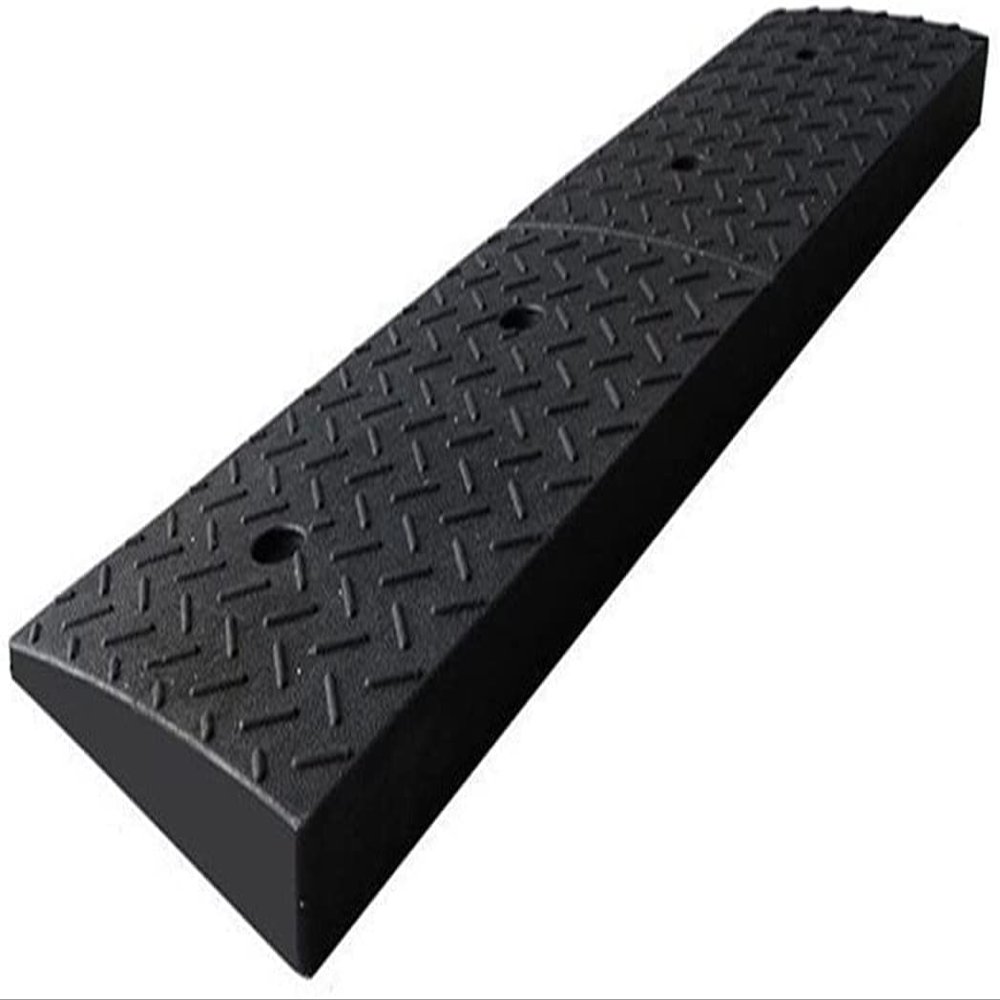 Ramps Curb Ramps Toilet Wheelchair Slope Pad Service Outdoor Wheelchair Kerb Multifunction Threshold Ramps/98 * 24.5 * 9Cm