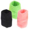 Abaodam Cotton Cloth Wristbands 12pcs Sports Towel Wristband for Gym Wrist Sweatbands Random Color view 1