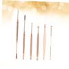 6pcs Stainless Steel Ear Wax Remover Tool Set Dual-Ended Ear Scoop for Safe and Gentle Wax Removal Suitable for Adults and Use view 4