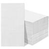 100 PCS Disposable Napkins Disposable Hand Towels, Soft and Absorbent Paper Guest Towels, Disposable Hand Towels Dinner Napkin for Bathroom, Kitchen, Parties, Weddings, Dinners, Decor (White) view 1