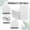 100 PCS Disposable Napkins Disposable Hand Towels, Soft and Absorbent Paper Guest Towels, Disposable Hand Towels Dinner Napkin for Bathroom, Kitchen, Parties, Weddings, Dinners, Decor (White) view 4