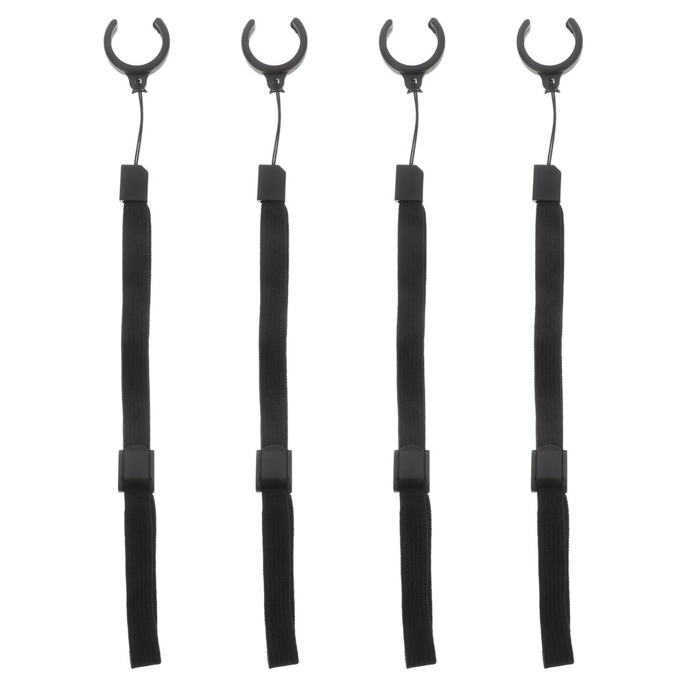 CALLARON 4pcs -Lost Cane Wrist Straps Polyester Lanyards for Walking Sticks Versatile and Fit for Seniors and Hikers Prevents Cane Loss and Misplacement