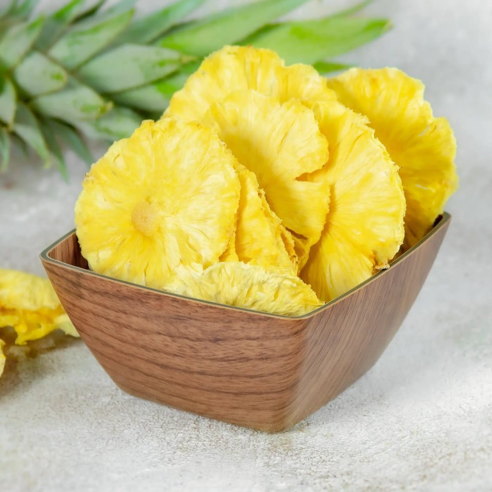 ANABELLA Dried Food Fruits Pineapple 100% Natural Real Fruit | NO Sugar Added | Gluten Free | Healthy Snacking | Smoothies Cocktails & Drinks| Perfect Bite Size 16 oz