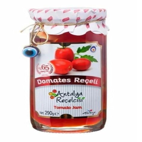 AntalyaRecelcisi Tomato Jam 10.22oz (290g) in Glass Jar