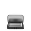 100 Pack Mini Child Resistant Metal Tin Boxes with Hinged Silicone-Lined Lids Recyclable, Air Resistant, Secure Storage Containers (Black) view 2