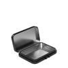 100 Pack Mini Child Resistant Metal Tin Boxes with Hinged Silicone-Lined Lids Recyclable, Air Resistant, Secure Storage Containers (Black) view 4