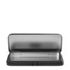 100 Pack Large Child Resistant Metal Tin Boxes with Hinged Silicone-Lined Lids Recyclable, Air Resistant, Secure Storage Containers (Black) view 2