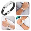 Alasum Anti Static Sports Bracelet for Men and Women Silicone Wristband Comfortable Static Elimination Wrist Strap for Indoor and Outdoor Activities view 3