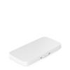 100 Pack Large Child Resistant Metal Tin Boxes with Hinged Silicone-Lined Lids Recyclable, Air Resistant, Secure Storage Containers (White) view 3