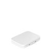 100 Pack Mini Child Resistant Metal Tin Boxes with Hinged Silicone-Lined Lids Recyclable, Air Resistant, Secure Storage Containers (White) view 3