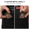 A Squirrel Eats Lighter Case Cover, Personalized Graffiti Lighter Sleeve, Double-Sided Vintage Metal Protector view 3