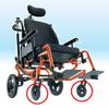 Set of 2 Front Wheelchair WhelsFor Most Popular Manual Wheelchairs. 5/16" Bearings Included. (6x1 1/4 Solid) view 4