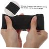 DOITOOL 25pcs Funeral Mourning Armband Black Elastic Memorial Arm Band for Suit Football and Condolences view 4