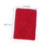 Abaodam High Elasticity Athletic Wrist Sweatbands Cotton Cloth for Sports Gym Running Moisture Wicking Unisex 2-Pack view 2