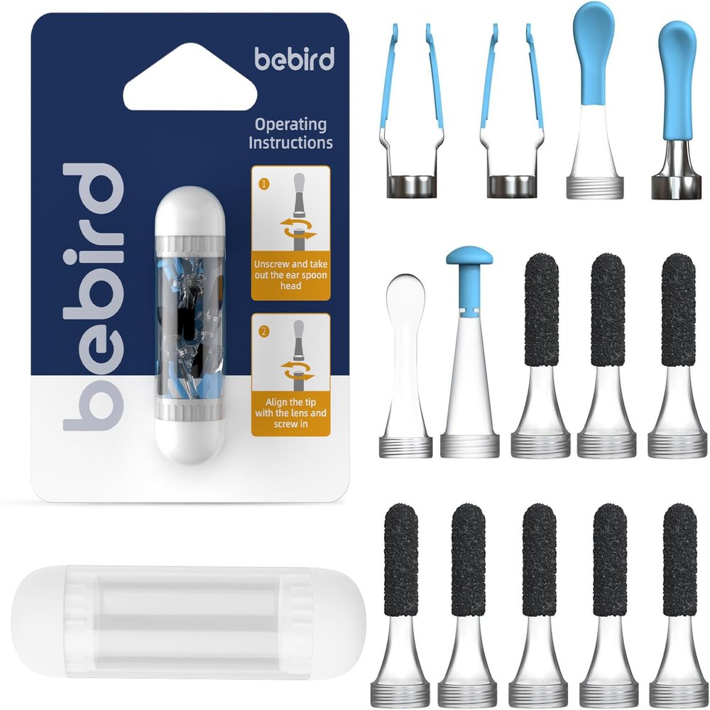 Bebird 14pcs Original Ear Camera Replacement Tips for D39R/R37R/R1 Ultra