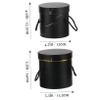 HOLIDYOYO Handheld Round Flower Bucket for Valentine 2-Piece Floral Packaging Box Set Waterproof and Stylish Flower Storage Container for Wrapping and Arrangements view 3
