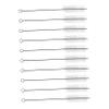 Healvian 20pcs Multi-function Straw Cleaners Transparent Tube Brush for Household Use Reach Design for Easy Cleaning of Straws and Bottles and Scratch view 1