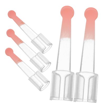 Baluue 5pcs Intelligent Ear Scoops Visible Ear Wax Remover Tips Cleaning Supply Replaceable Spoon Tips for Health