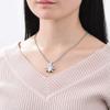 BIAIHQIE Cremation Necklace for Ashes Memorial Urn Keepsake Cremation Predant Necklace for Women-Silver view 4