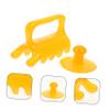 Healeved 2Pcs Resin Scraping Massage Tools Massager Boards for Relaxation Smooth Edges for Safe Use Skin for Neck Shoulders and Feet view 4