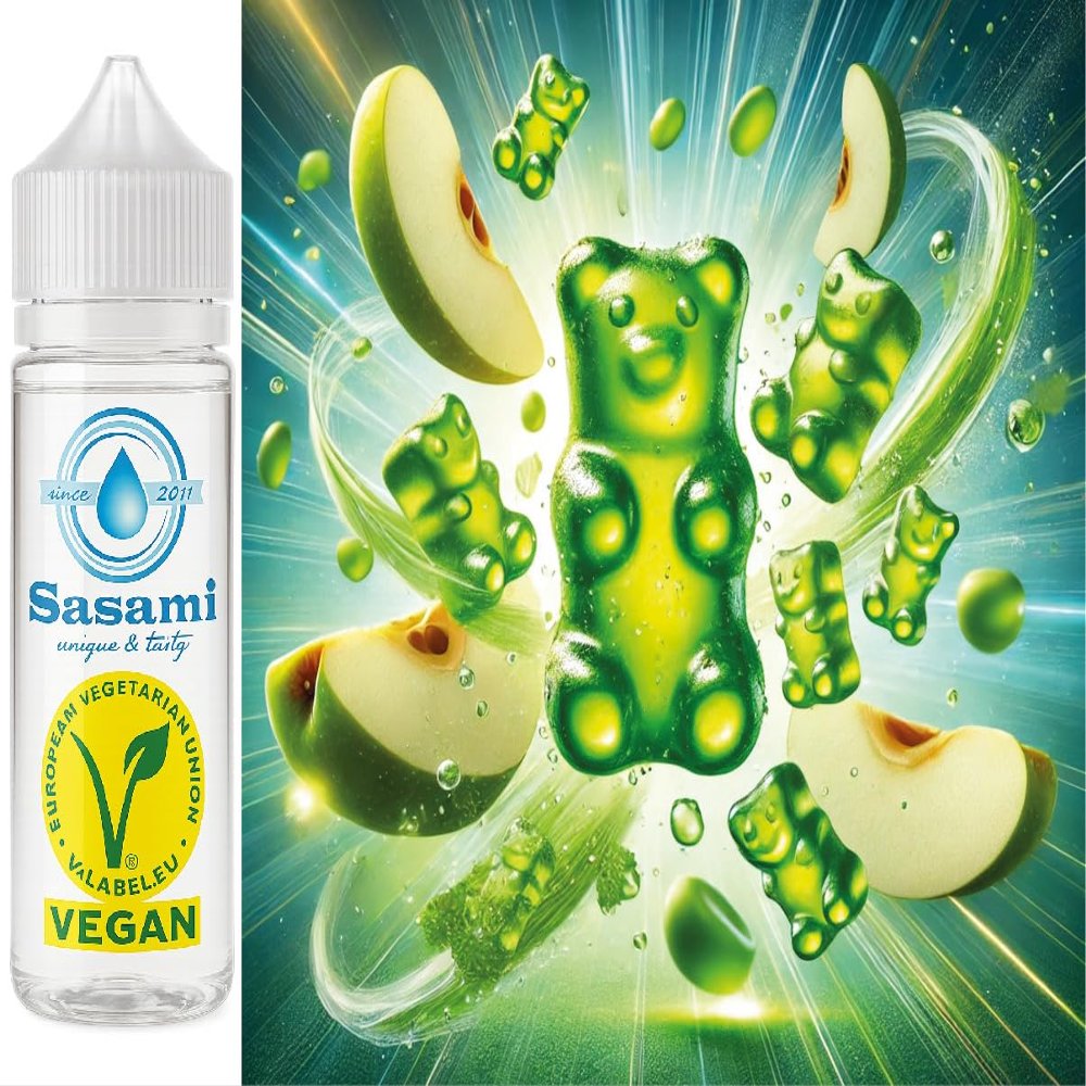Gummy Bear Apple Flavor Concentrate - Vegan - Sasami - 10ml