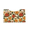 1970s Flower Retro Tissue Box Cover Rectangle Pu Leather Tissue Box Holder for Car Bathroom Bedroom Desk Tabletop Decor view 3