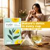 Dandelion Leaf & Root Green Tea bags, Premium Dandelion Green Tea Bags with Milk Thistle, 40 Biodegrable Loose Leaf Pyramid Tea Bags, Caffeine-Free, Individually Wrapped Tea Bags, Gluten Free view 4