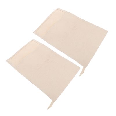 Cabilock 2pcs Canvas Ice Bags Instant Ice Packs for Bar Use Crushed Storage Easy to Break