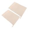 Cabilock 2pcs Canvas Ice Bags Instant Ice Packs for Bar Use Crushed Storage Easy to Break view 1