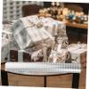 ARTIBETTER 1roll Cellophane Wrap Film Food Grade Transparent Dot Pattern Packaging Paper for Flowers Candy and Crafts Mil view 4