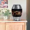 KARYLIZ Truck Cremation Urns for Adult Ashes Women - Black Cremation Urns for Human Ashes Adult Female & Male (Combo 10 Inch & 3 Inch, Set of 5) - Memorial Gift view 4