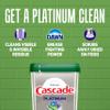Cascade Platinum Dishwasher Pods, Dishwasher Detergent, Dish Detergent Soap, Fresh, 71 count view 3