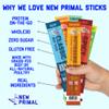 New Primal Meat Sticks Variety Pack Box, 10 Count view 3