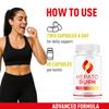 (2 Pack) Hepato Burn Capsules - HepatoBurn Pills Supplement Support, Hepatoburn Advanced Formula - All Natural Vitamin Energy and Wellness, Hepato Burn Premium Formula, 120 Capsules for 2 Months view 4