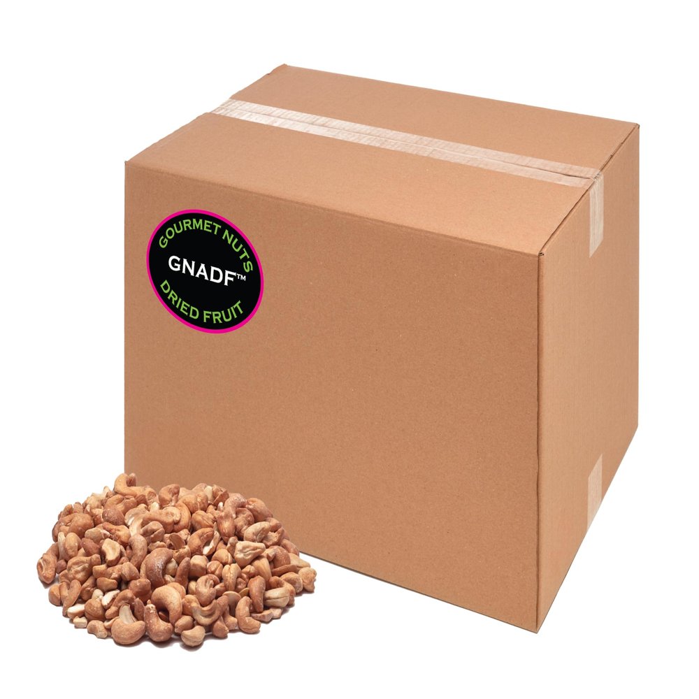 GNADF | Roasted Salted Cashews | Available in 5, 10, 25 Lb. Sizes | Gourmet Nuts And Dried Fruit | (10 lbs)