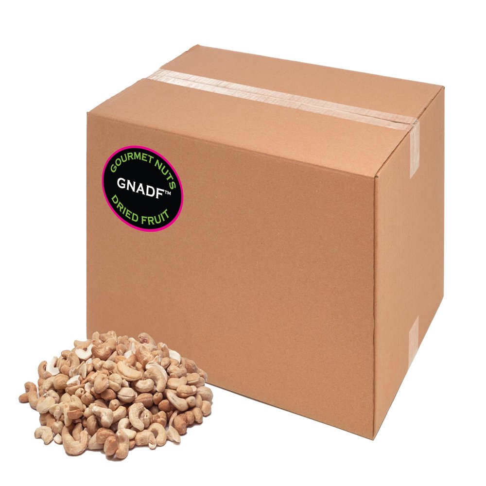 GNADF | Roasted Unsalted Cashews | Available in 5, 10, 25 Lb. Sizes | Gourmet Nuts And Dried Fruit | (5 lbs)