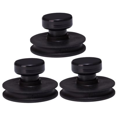 CurcKua Suction Cup Handle for Sound Bowl, 3PCS 3.2" Rubber Tibetan Singing Bowl Suction Cups, Easy to Operate Lifting Handle Cups Tibetan Singing Small