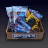 Centennial Cuts Hot & Spicy Beef Jerky & Beef Sticks Gift Box Spicy Jerky Variety Pack, 4 Jerky Bags + 3 Beef Sticks, High Protein Snack view 2