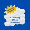Cloudbites | Toasters | Individually Wrapped Marshmallows | 50 units/bag | Great for S'mores or snacks (Case x 24 bags | 1,200 units) view 4