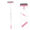 Extendable Window Squeegee with Pole, Ergonomic Plastic Handle view 2