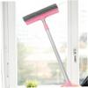 Extendable Window Squeegee with Pole, Ergonomic Plastic Handle view 3