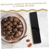 ABOOFAN 6pcs Rose Gold Truffle Box Macaron Packaging Box for Gifting Desserts Elegant Presentation for Special Occasions view 3