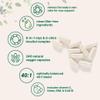 Myo-Inositol & D-Chiro Inositol 2,050mg | 240 Veggie Capsules + Vitamin C, Folate, DIM, & CoQ10 | Inositol Supplement for Women | 40:1 Ratio | Hormonal Balance & Ovarian Support | Filler Free view 3