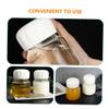 ABOOFAN Heat-Resistant Mini Shaker Bottle Lid High Borosilicate Glass Portable Juice Bottle for Students for Beverages and Oatmeal 350ml Capacity view 3