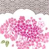 Jikan Style Tenugui Hand Wipes, Fashionable, Dyed, Cotton, Made in Japan, Japanese Souvenirs, Traditional Crafts, Kenema, Spring, Sakura, Fuji Sakura, Castle Sakura, Cherry Blossom Butterfly, Cotton view 3