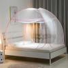 King Mosquito Net for Bed, Portable Outdoor Travel Anti-Mosquito Tent, Pop-Up Standing Netting, Pink, 1.2 x 2M(Pink,1.2 * 2M) view 1